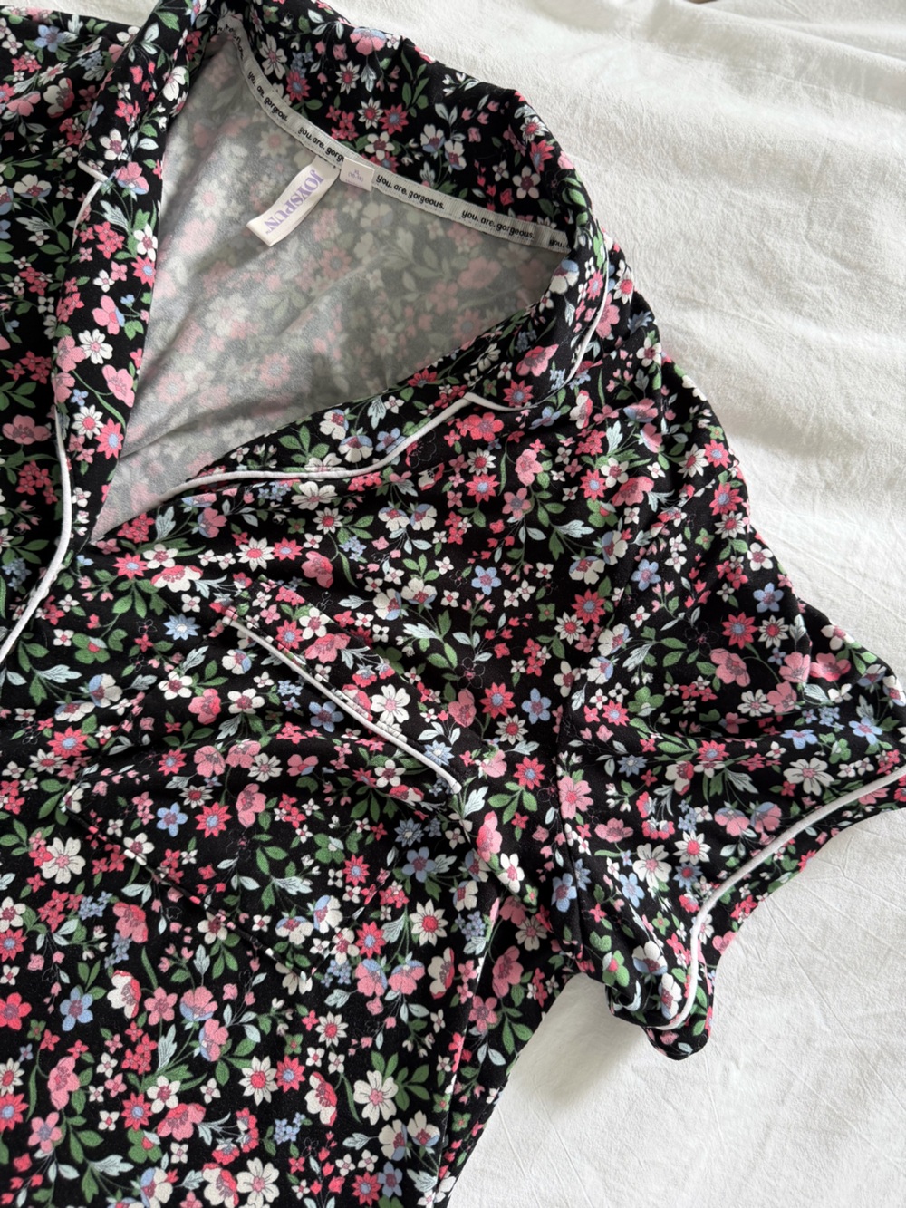 Joyspun Soft T-shirt and Short PJ Set - Picture 5 of 12